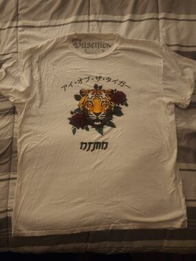 Eminence Brand Tee White Tiger Graphic Tee - White